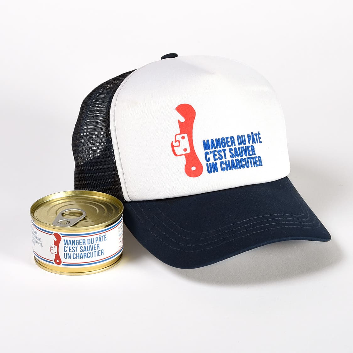 Casquette Blanche + 1 boîte de pâté - Sébastien Zozaya, MOF charcutier