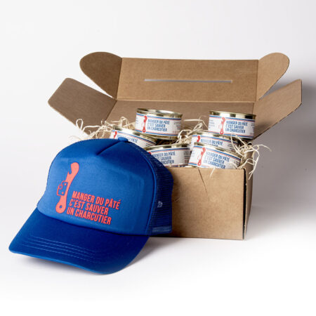 Box "Manger du pâté c'est sauver un charcutier"